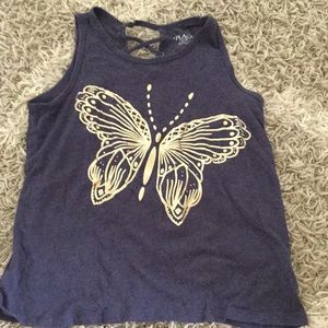 Children’s Place butterfly top size 14 girls